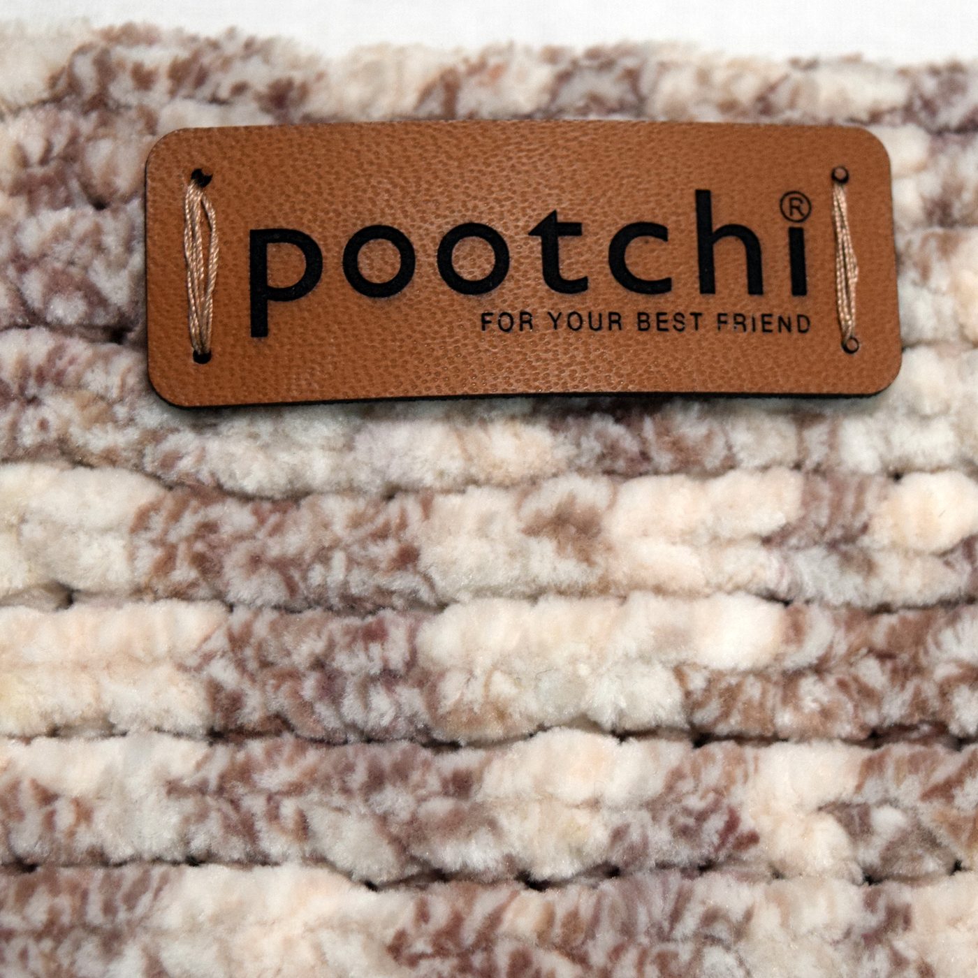 Pootchi Gri Beyaz Zikzak Desenli Mat - görsel 3